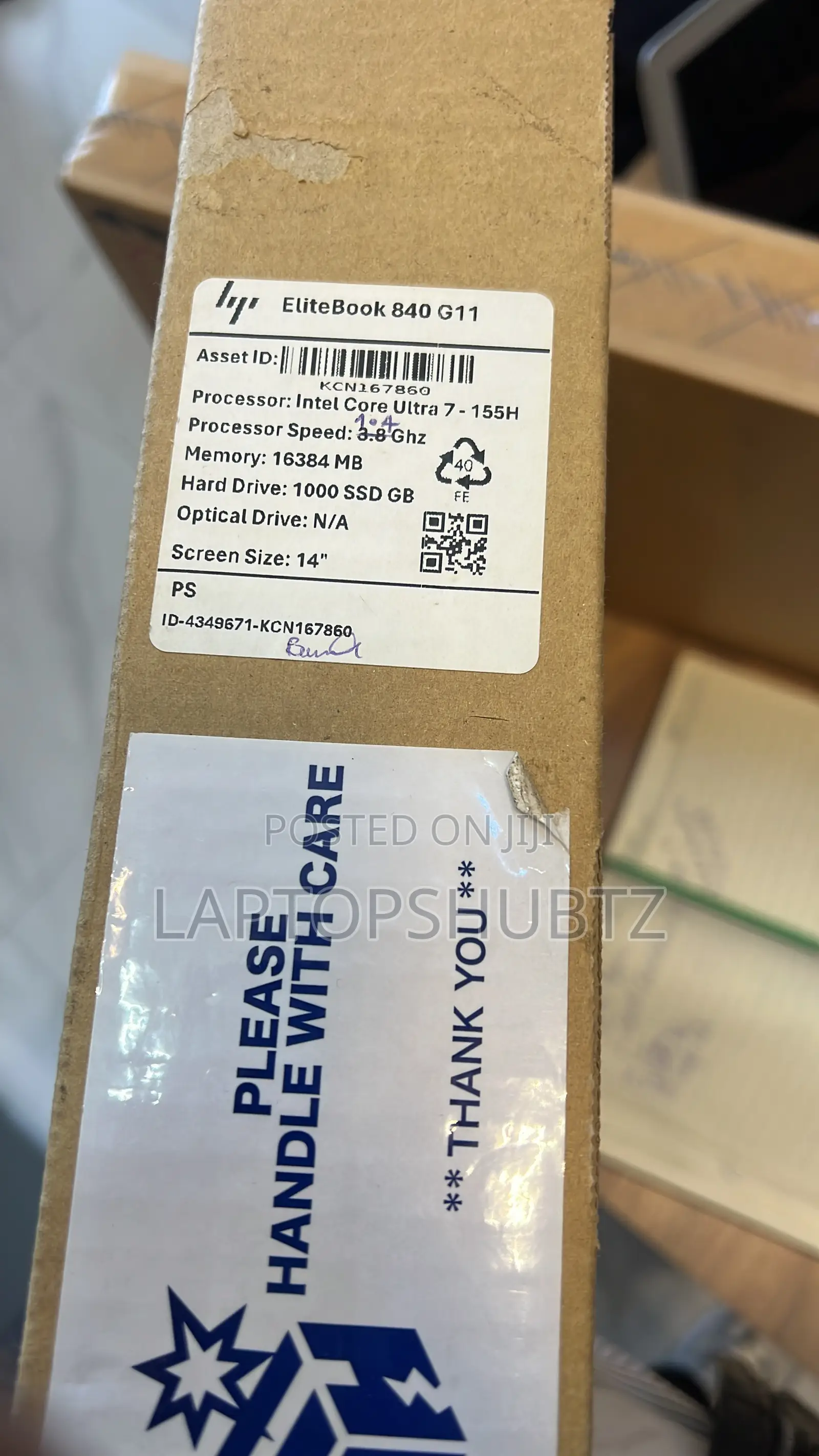 New Laptop HP EliteBook 840 G11 16GB Intel Core i7 SSD 512GB