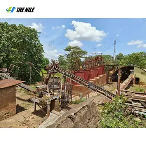 Turnkey CIL Gold Processing Line High Recovery Rate 99 Percent