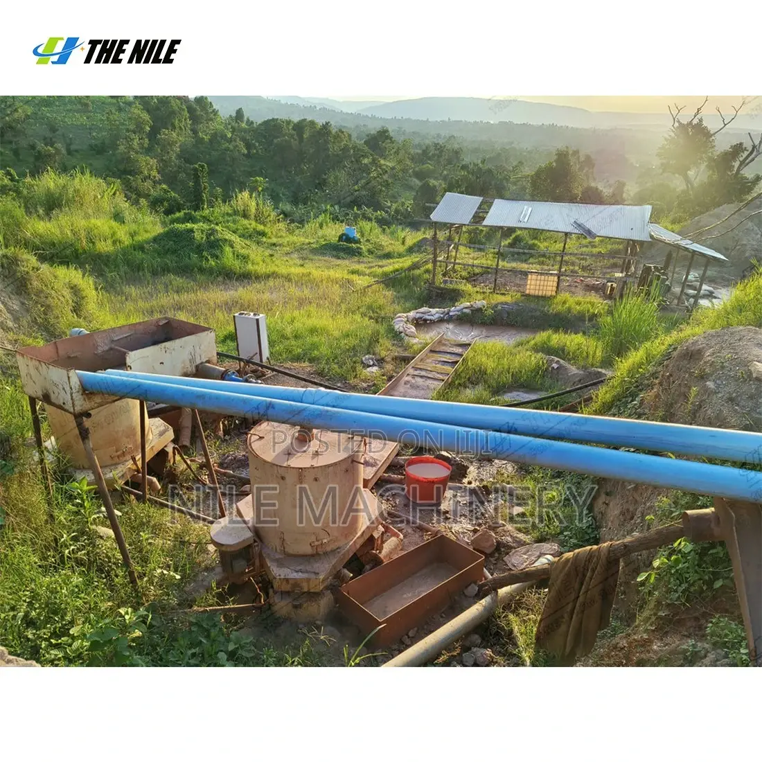 CIL Carbon Leaching System Gold Mining Cyanide Adsorption Plant 200TPD