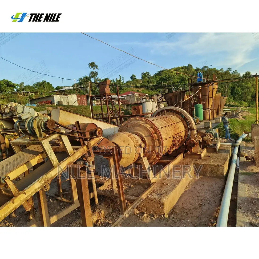 High Efficiency CIL Gold Recovery Plant Mineral Processing Equipment