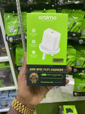 Oraimo 20w Type C to Lighting Mini Fast Charger