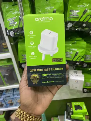 Oraimo 20w Type C to Lighting Mini Fast Charger