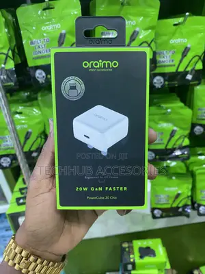 Oraimo 20W GaN Fast Charger Lightning