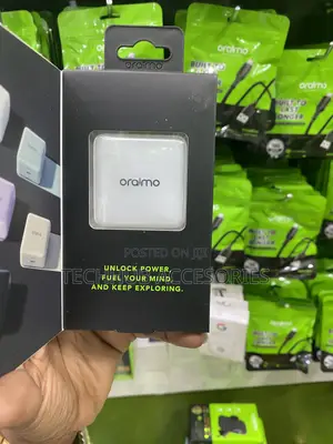 Oraimo 20W GaN Fast Charger Lightning