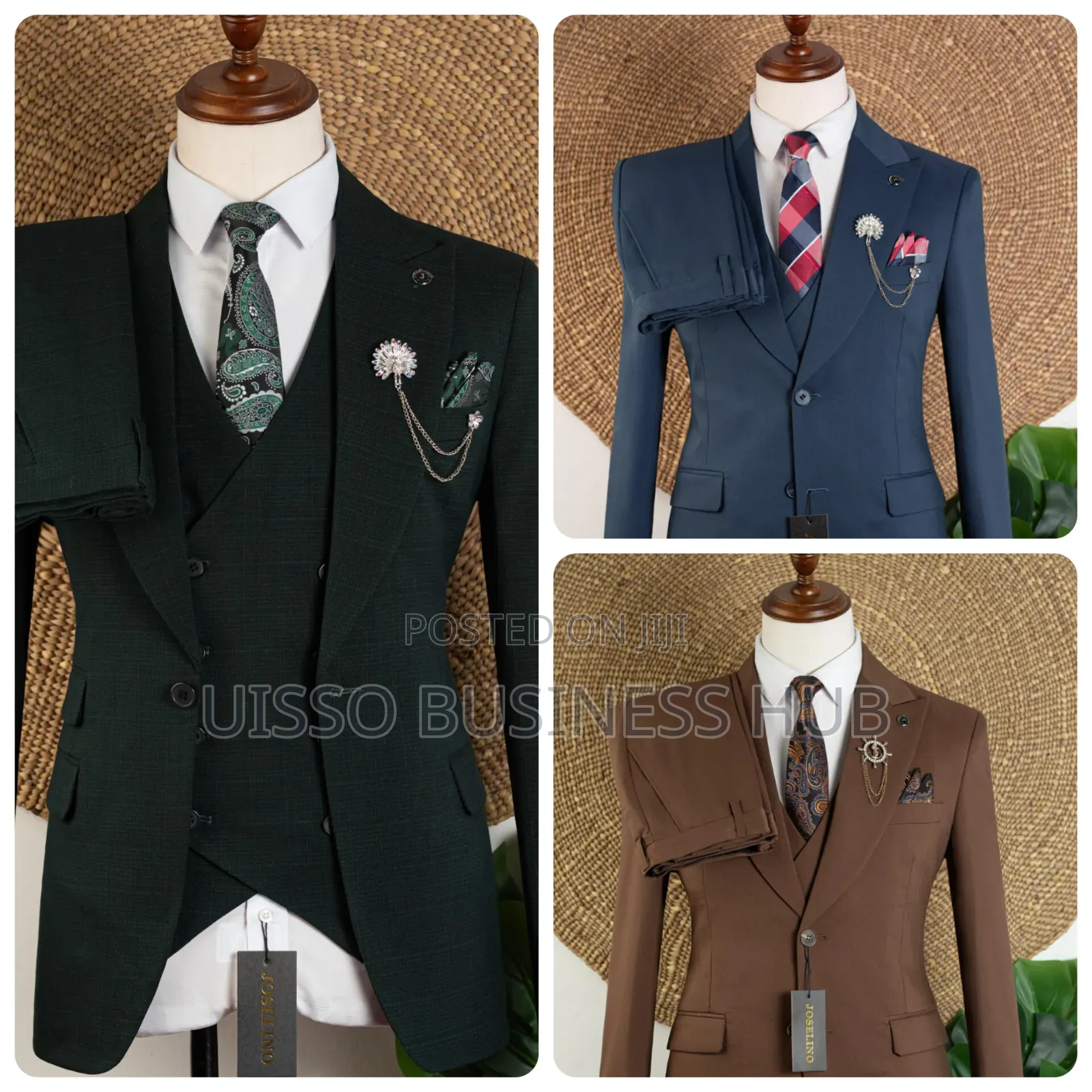 Classic Fashion Wearing Suit