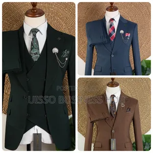Classic Fashion Wearing Suit
