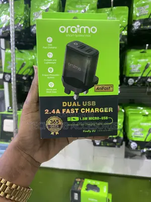Oraimo Firefly 2U Dual USB Fast Charger