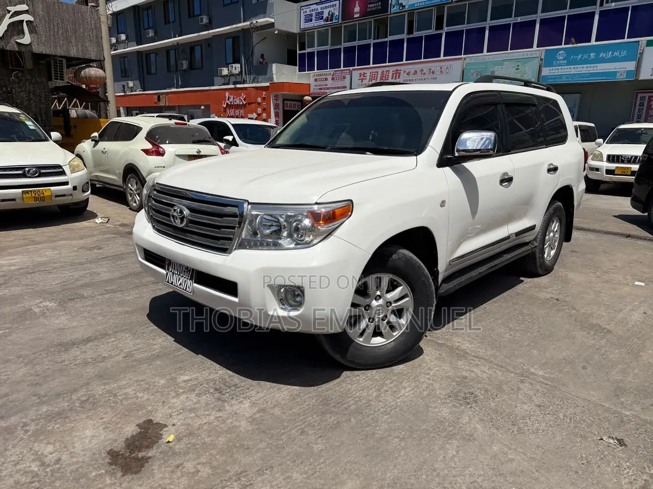 Toyota Land Cruiser 2012 White