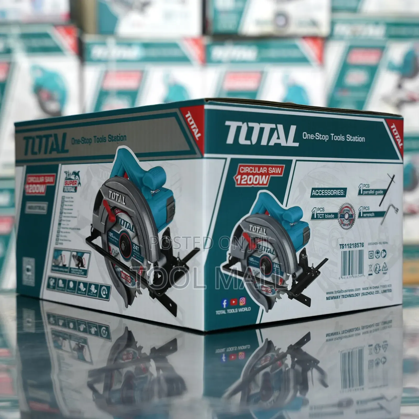 Total Circular Saw 1200W Super Total Industrial (TS)