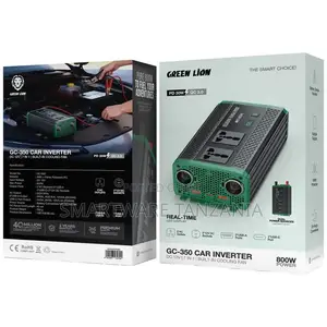Green Lion Gc-350 Car Inverter Dc 12v to AC 220v 800w Power 30w Pd 3.0