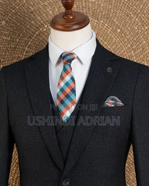 distinctive Cotton Form Suitthree Pieces Suit