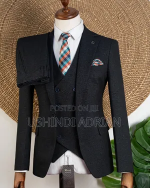 distinctive Cotton Form Suitthree Pieces Suit