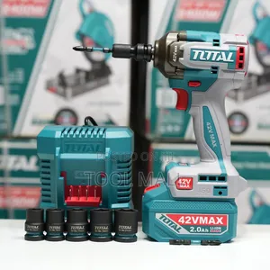 Total Cordless Impact Wrench 42V MAX, 460Nm (TIWLI42461)