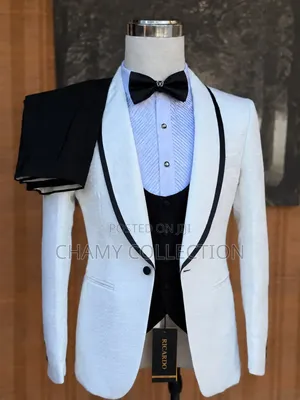 Mens Suits Black Tai