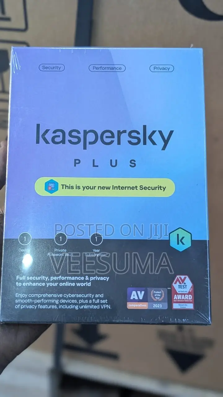 Original Kaspersky Standard Antivirus - 5 Devices / 1 Year License
