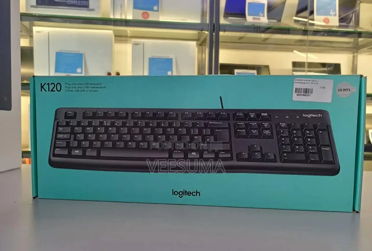 Original Logitech Wired USB Desktop Keyboard