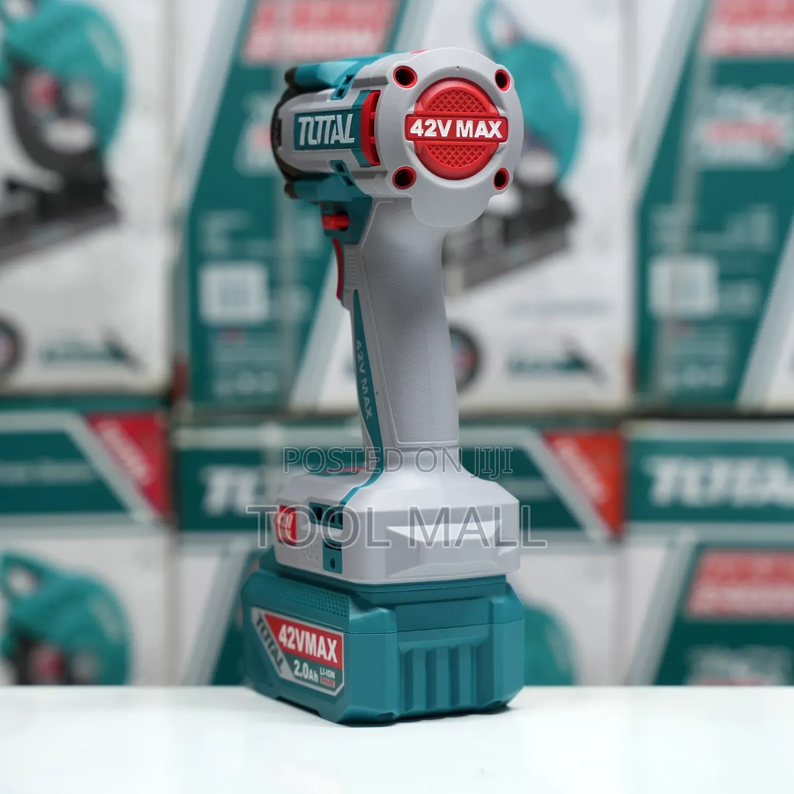 Total Cordless Impact Wrench 42V MAX, 600Nm (TIWLI42602)