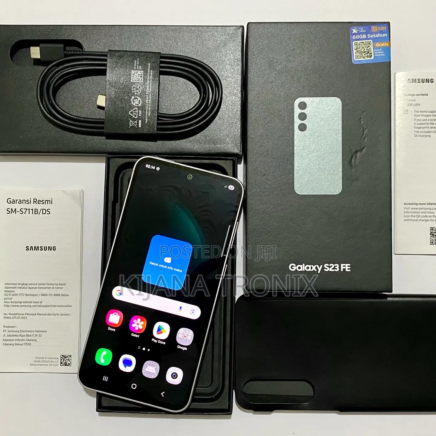 New Samsung Galaxy S23 FE 128 GB Green