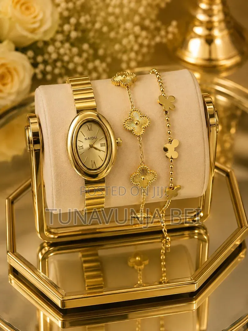 Naidu Sets Watch + 2 Bracelet