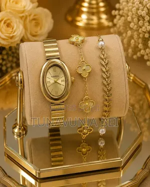 Naidu Sets Watch + 2 Bracelet