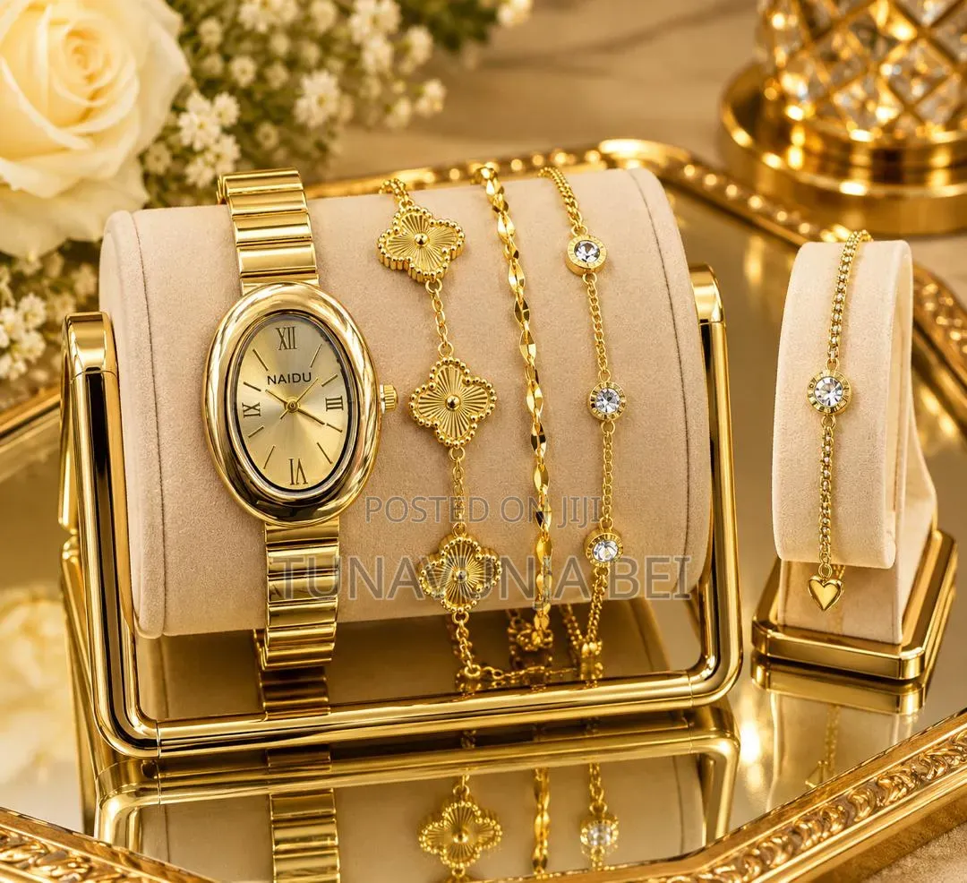 Naidu Sets Watch + 2 Bracelet