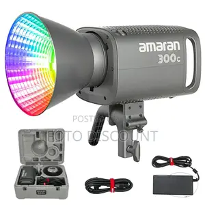 Amara Amaran 300c RGB LED Video Light – 300W Bi-Color Studio Light