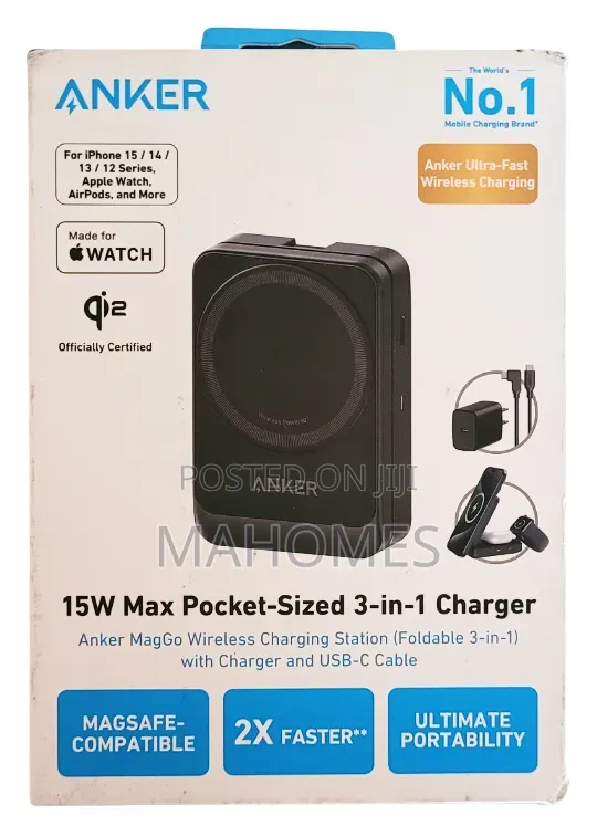 Anker 3 in 1 Charger
15w