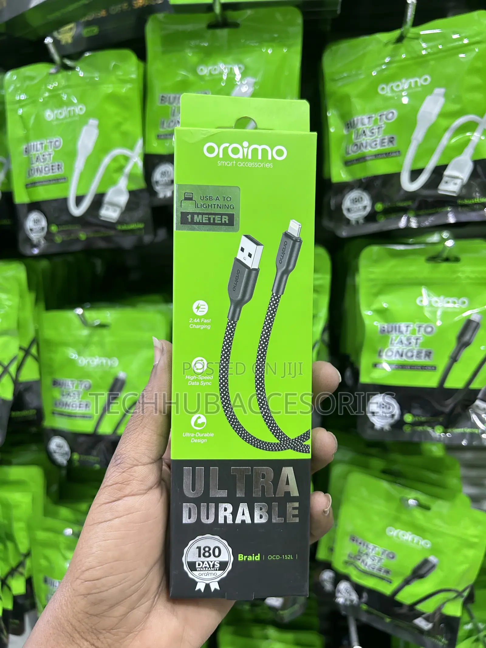 Oraimo USB Type-C to Lightning Braid