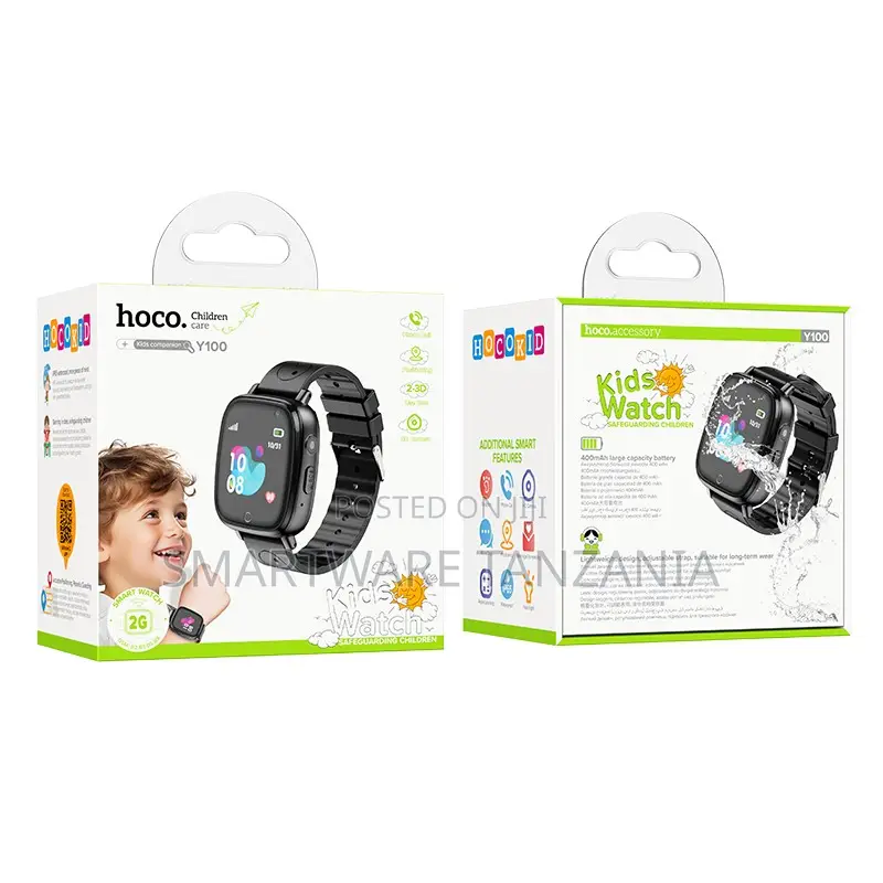Hoco Kids Smart Watch Y100 With 400mAh Battery, 2G Connectivity