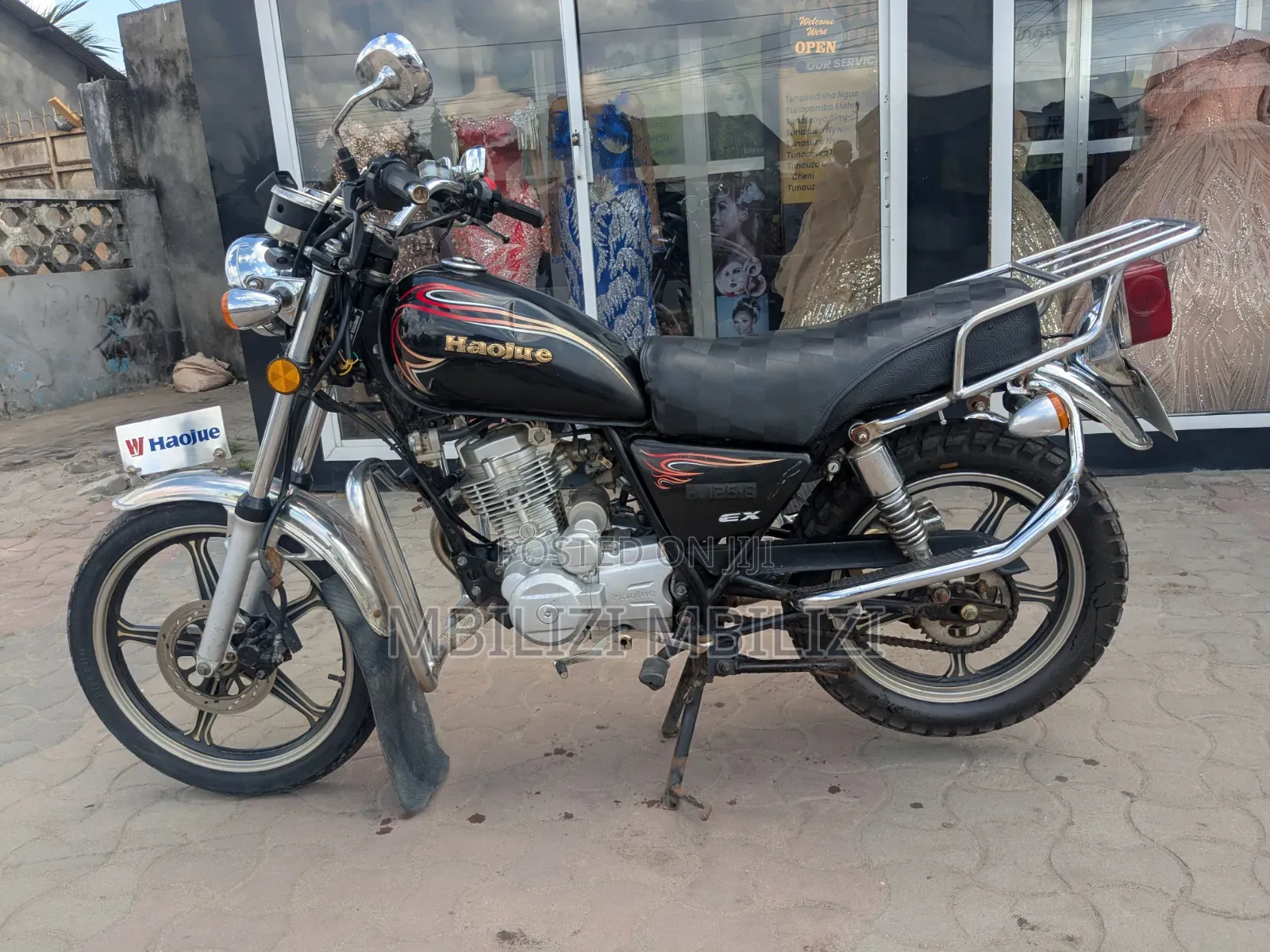 Haojue HJ125-18 2026 Black