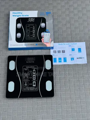 Healthy Weight Scale With Bluetooth Connectivity, LCD Display, 180kg