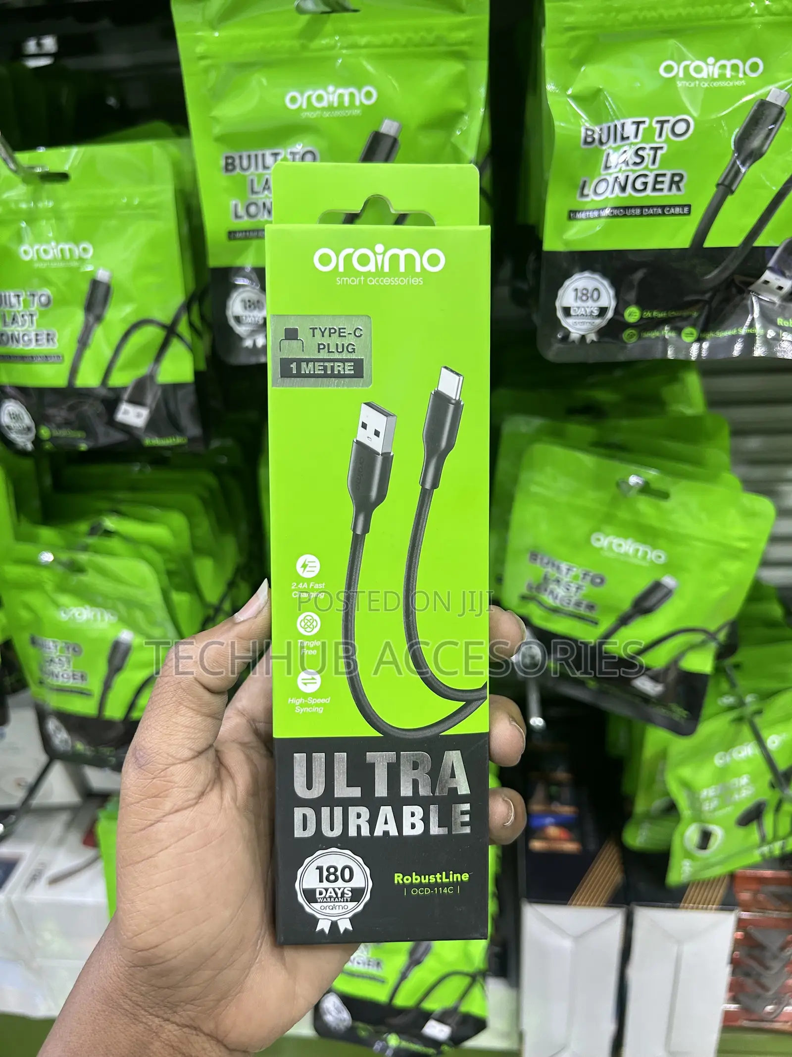 Title: Oraimo USB Type-C Robust Line