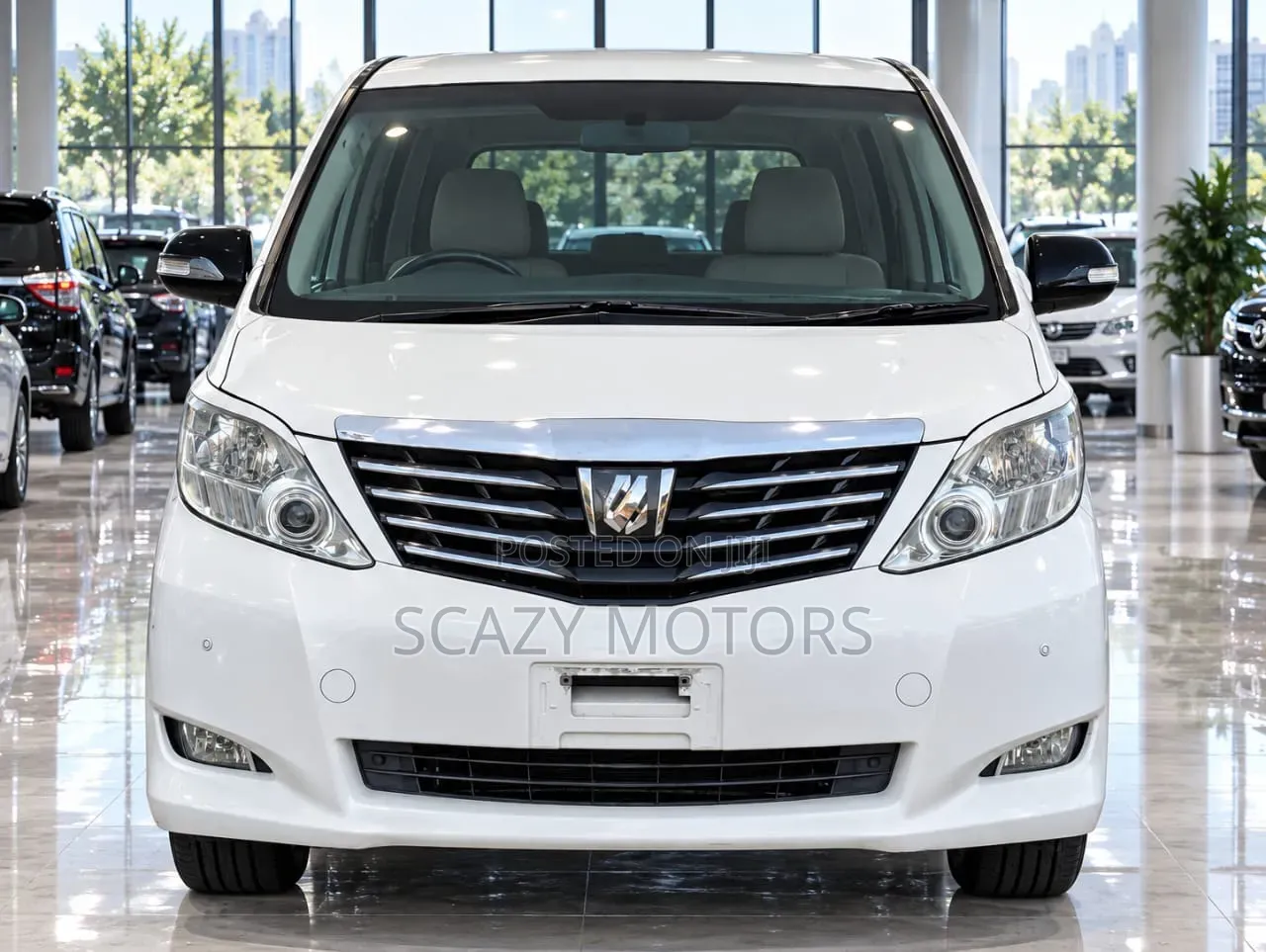 Toyota Alphard 2010 White