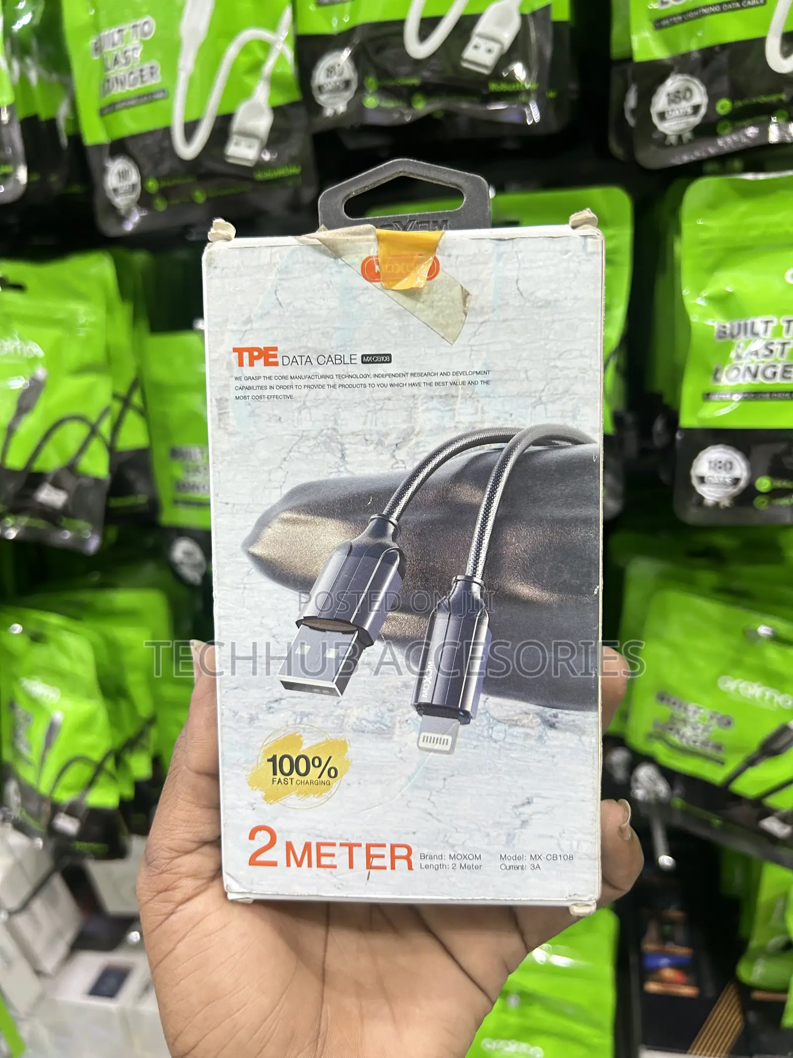 Moxom USB to Lightning Data Cable