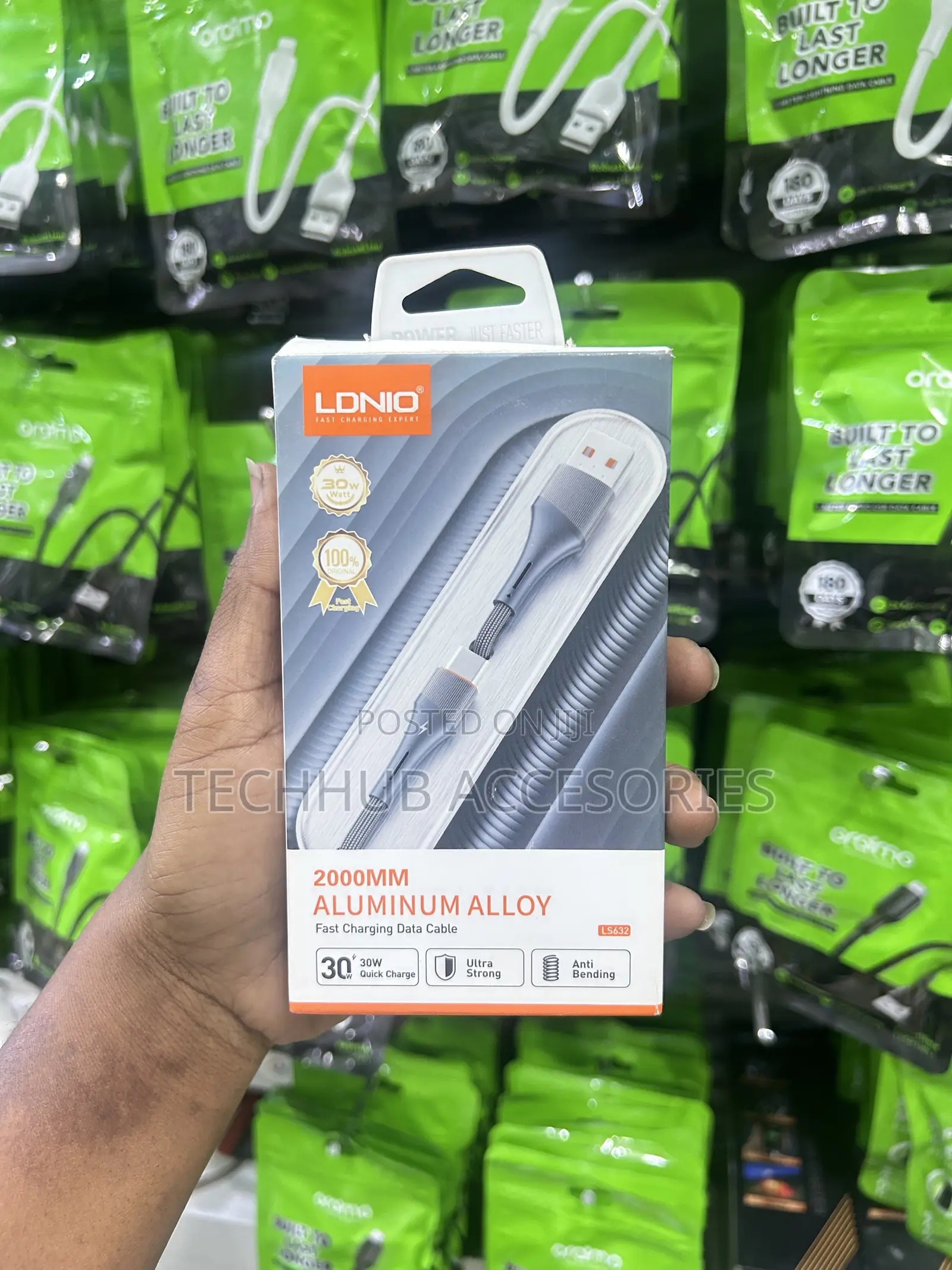 LDNIO USB to Type-C Cable 2M