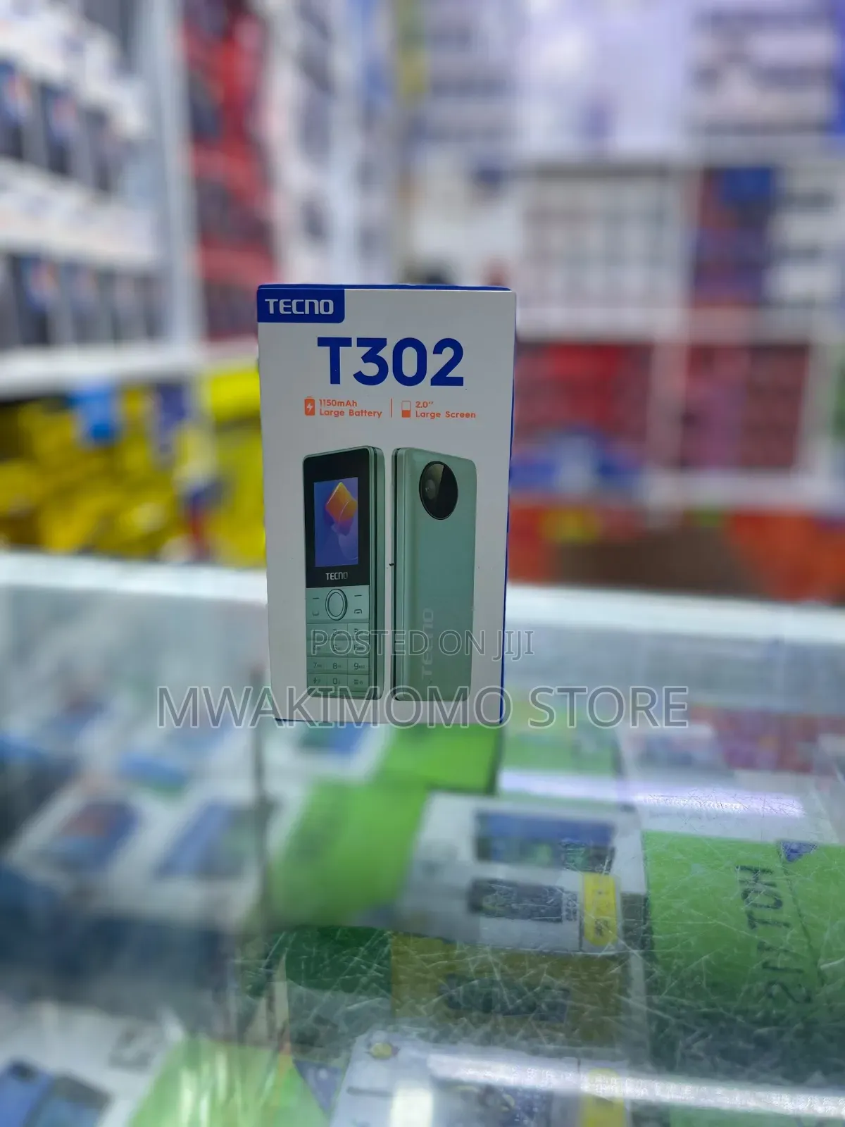 New Tecno T302 Silver