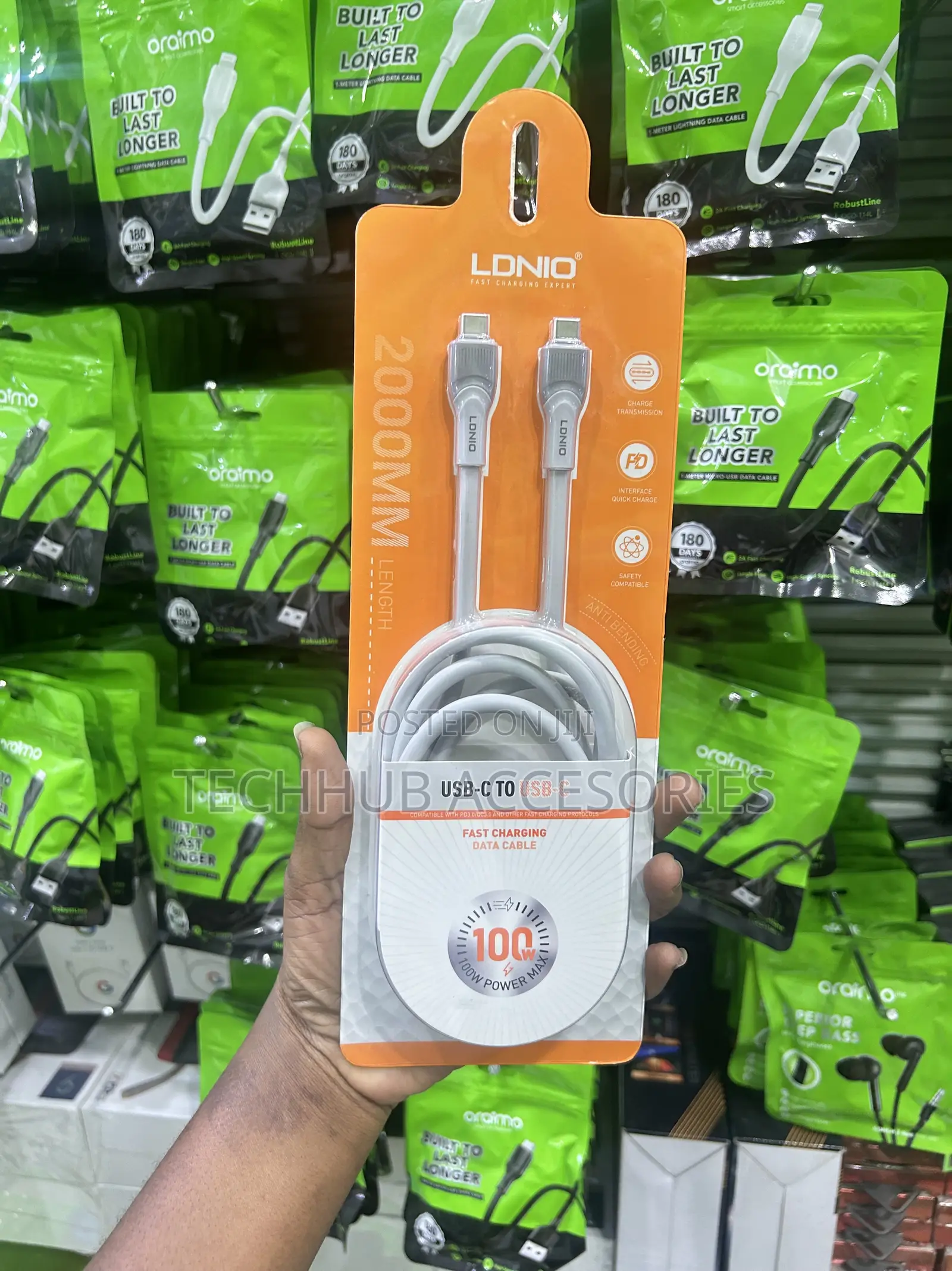 Ldnio USB-C to USB-C Cable 2m 100w