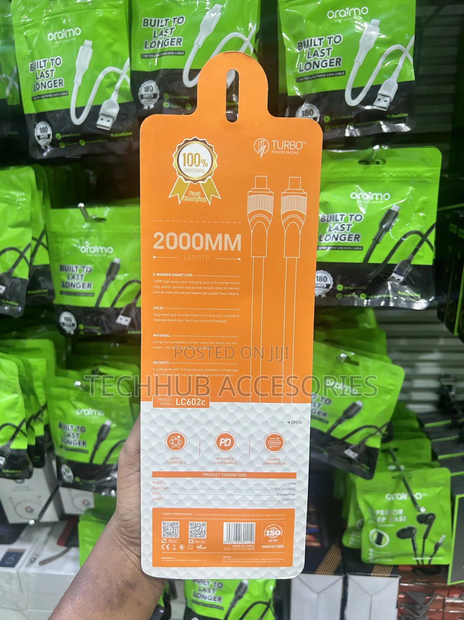 Ldnio USB-C to USB-C Cable 2m 100w