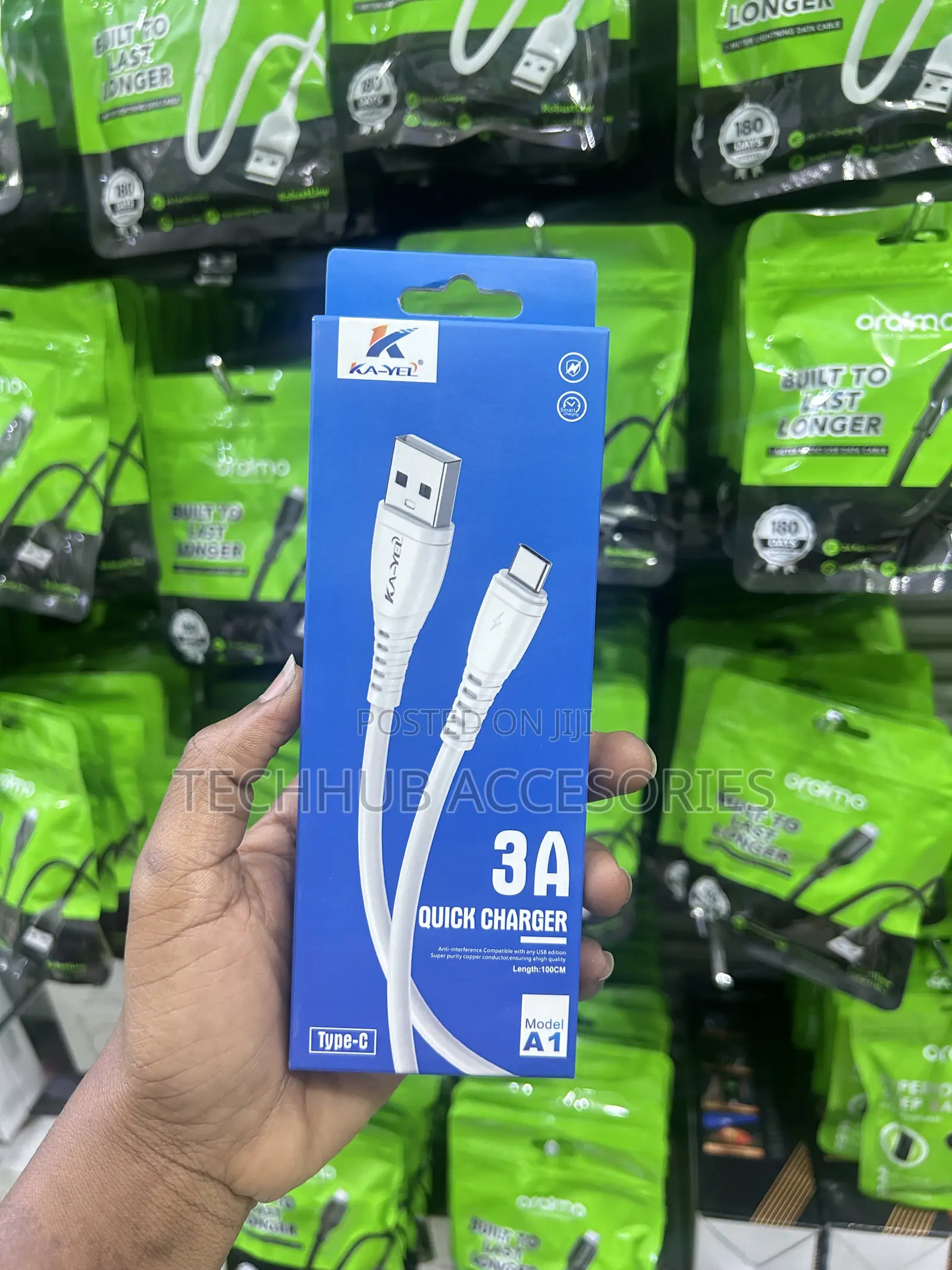 Ka-Yel USB to Type-C Fast Charging Cable
