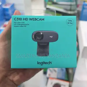 Logitech C310 HD Webcam, 720p Resolution 30 Fps, Integrated Microphone