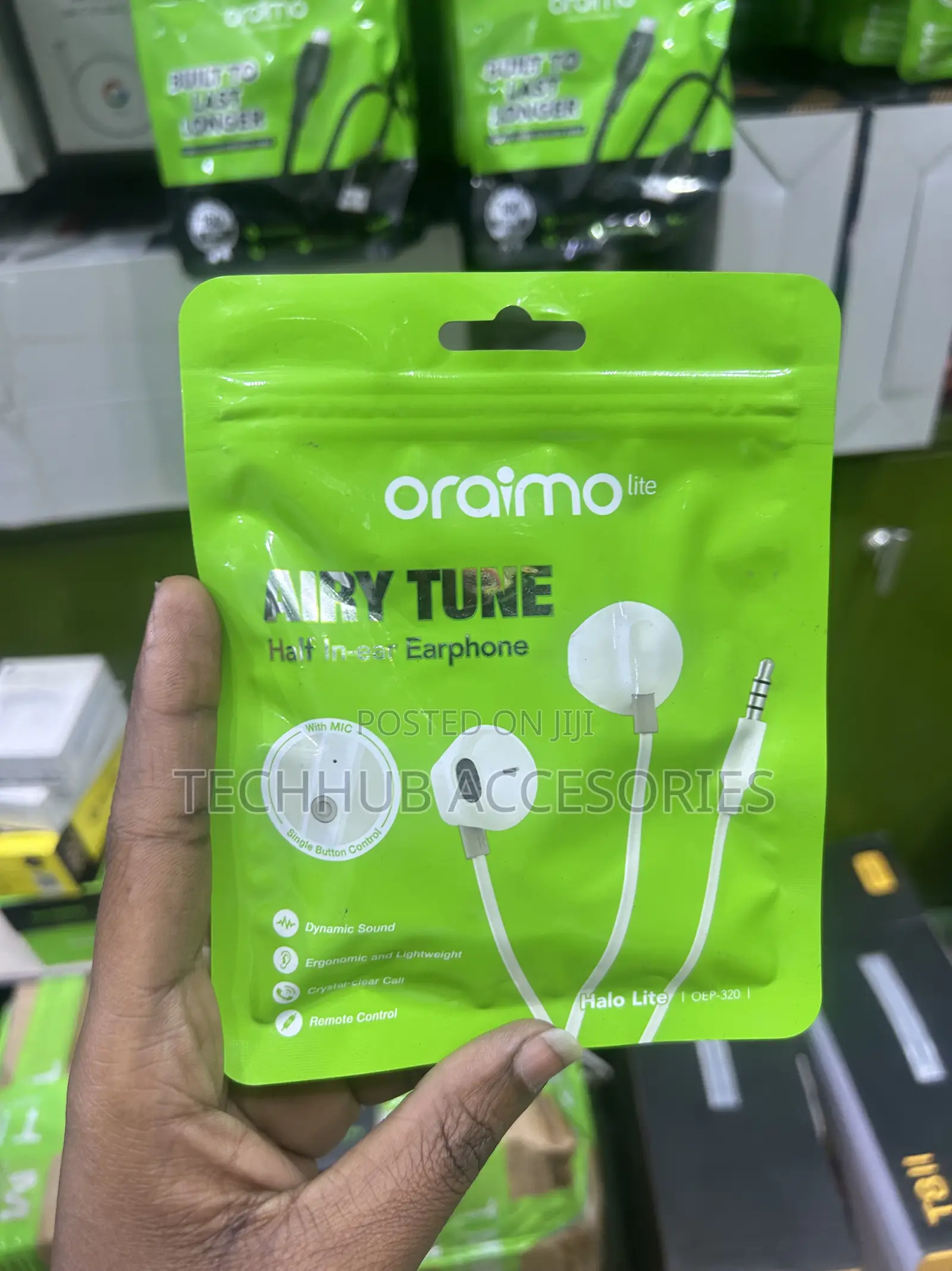 Oraimo Halo Lite Wired Earphones