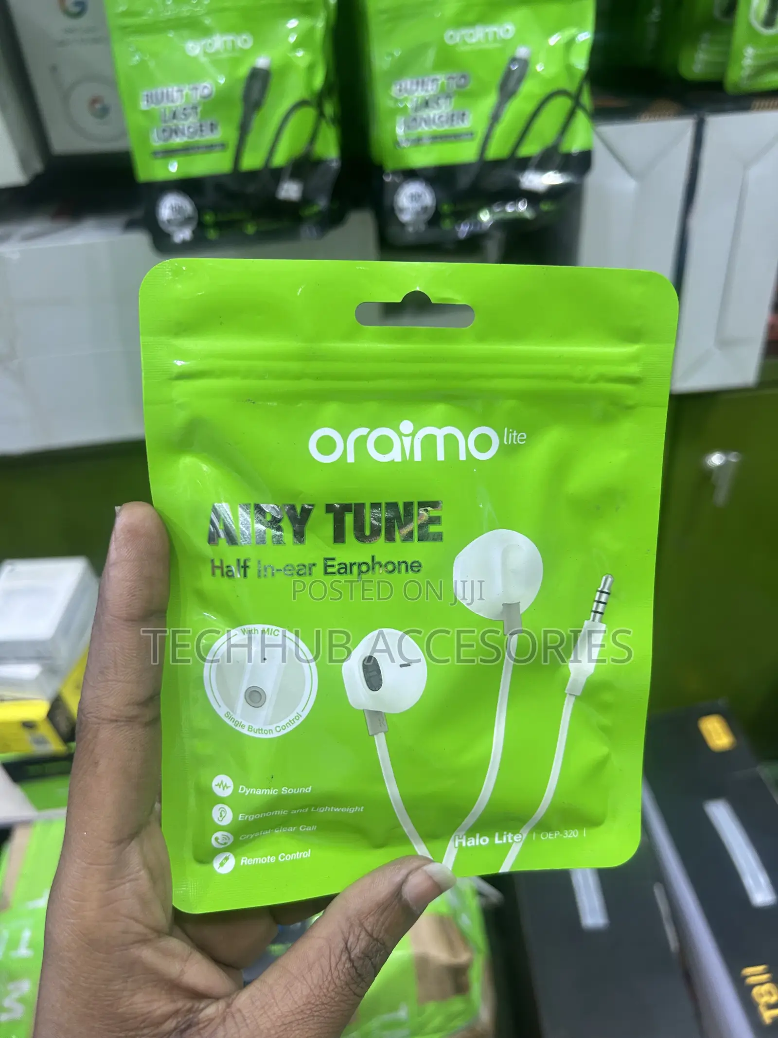 Oraimo Halo Lite Wired Earphones