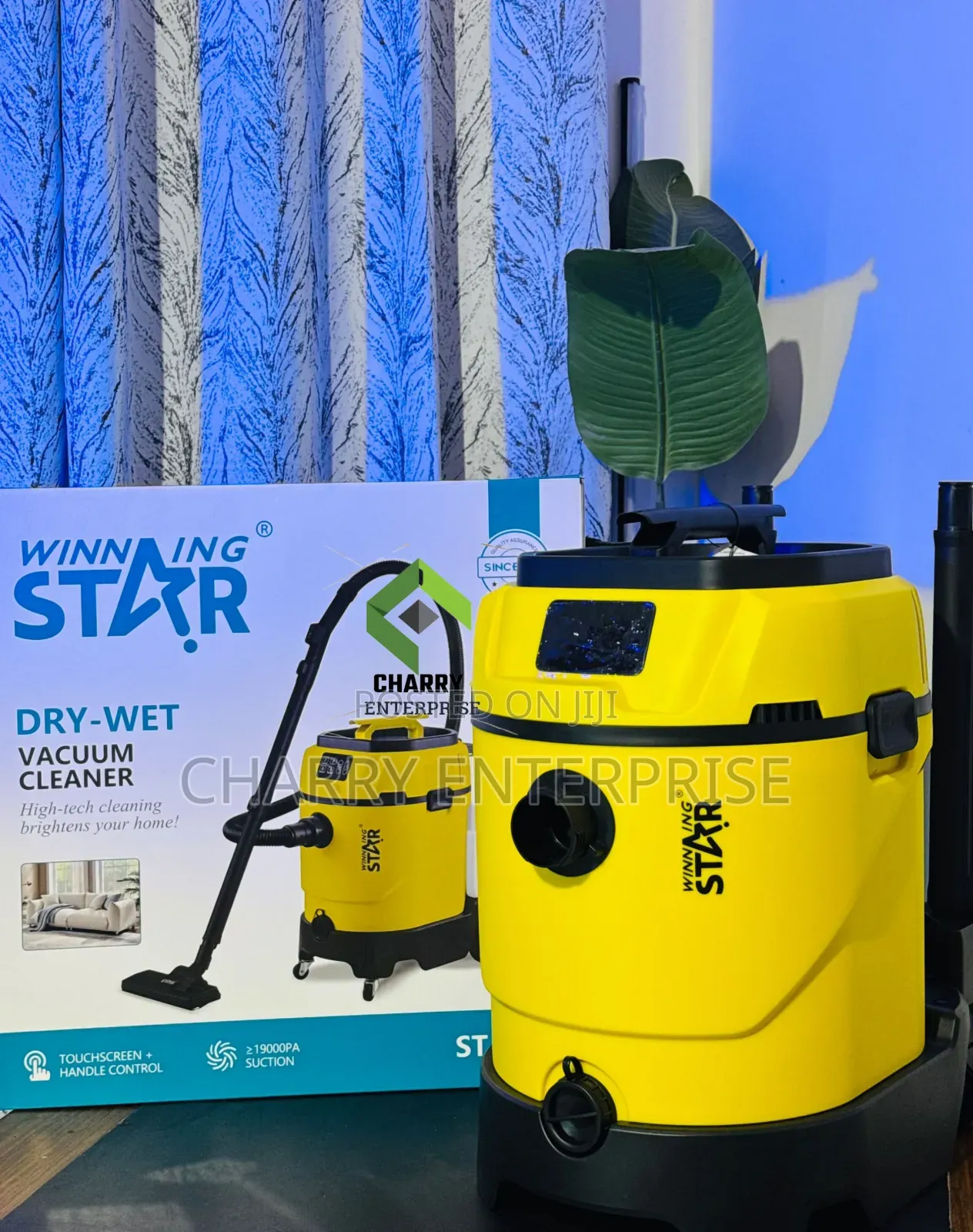 Winning Star Digital Touch Screen Vacuum Cleaner 1400w Wet and Dry 35l