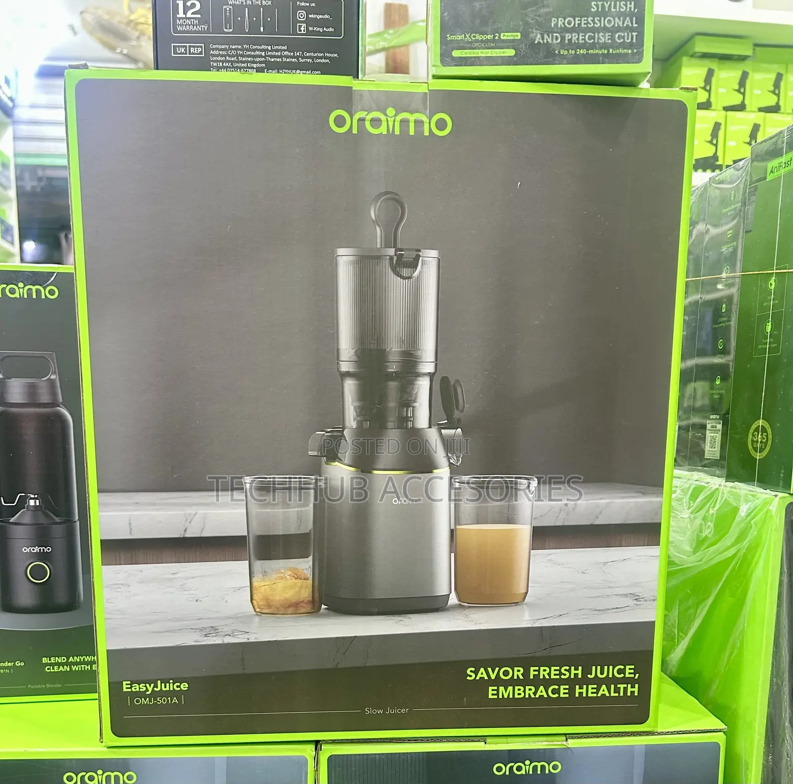 Oraimo Easy Juice Slow Juicer