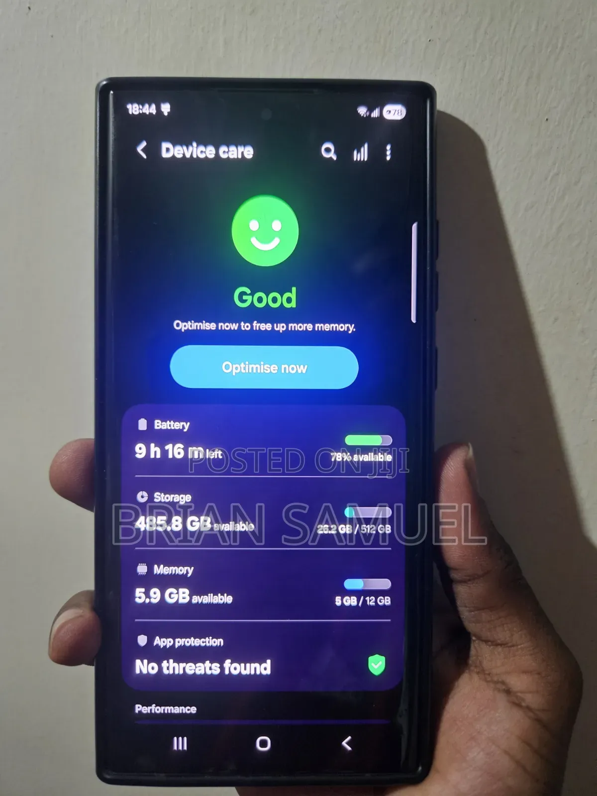 Samsung Galaxy S22 Ultra 512 GB Black