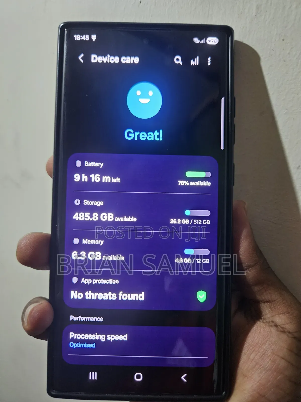 Samsung Galaxy S22 Ultra 512 GB Black