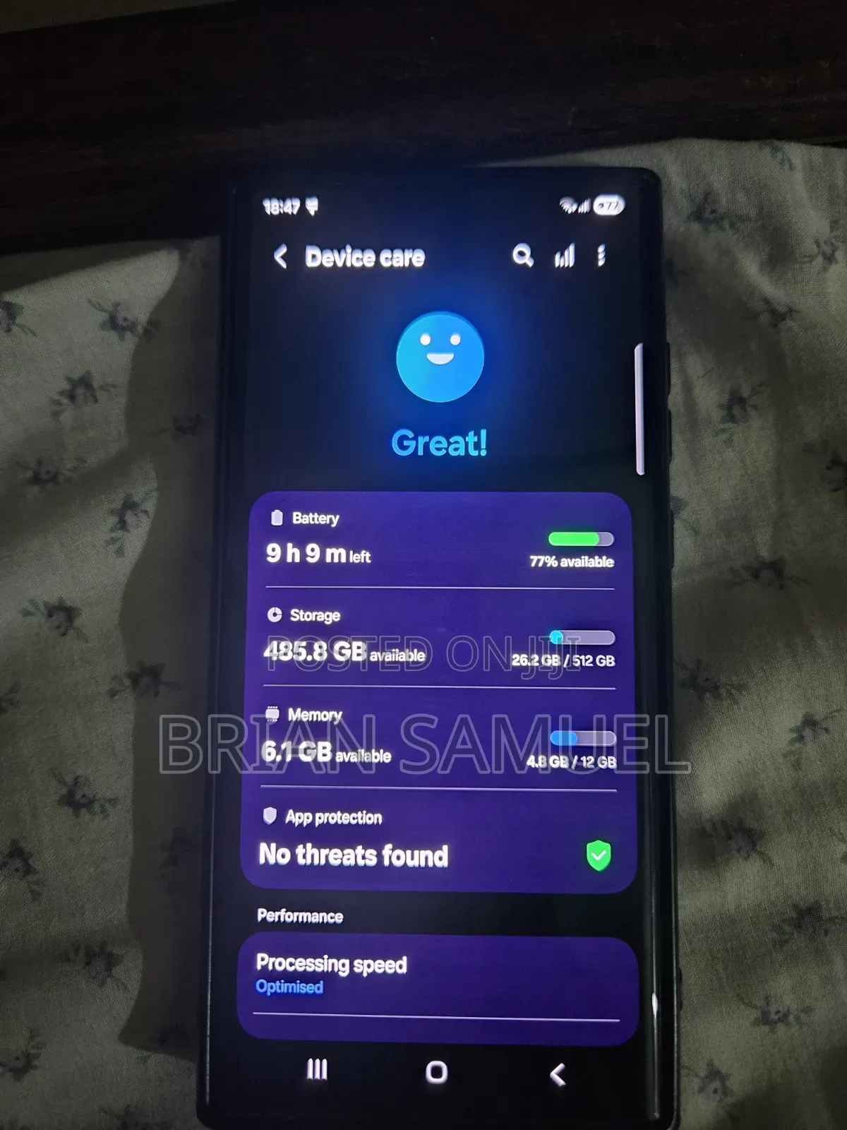 Samsung Galaxy S22 Ultra 512 GB Black