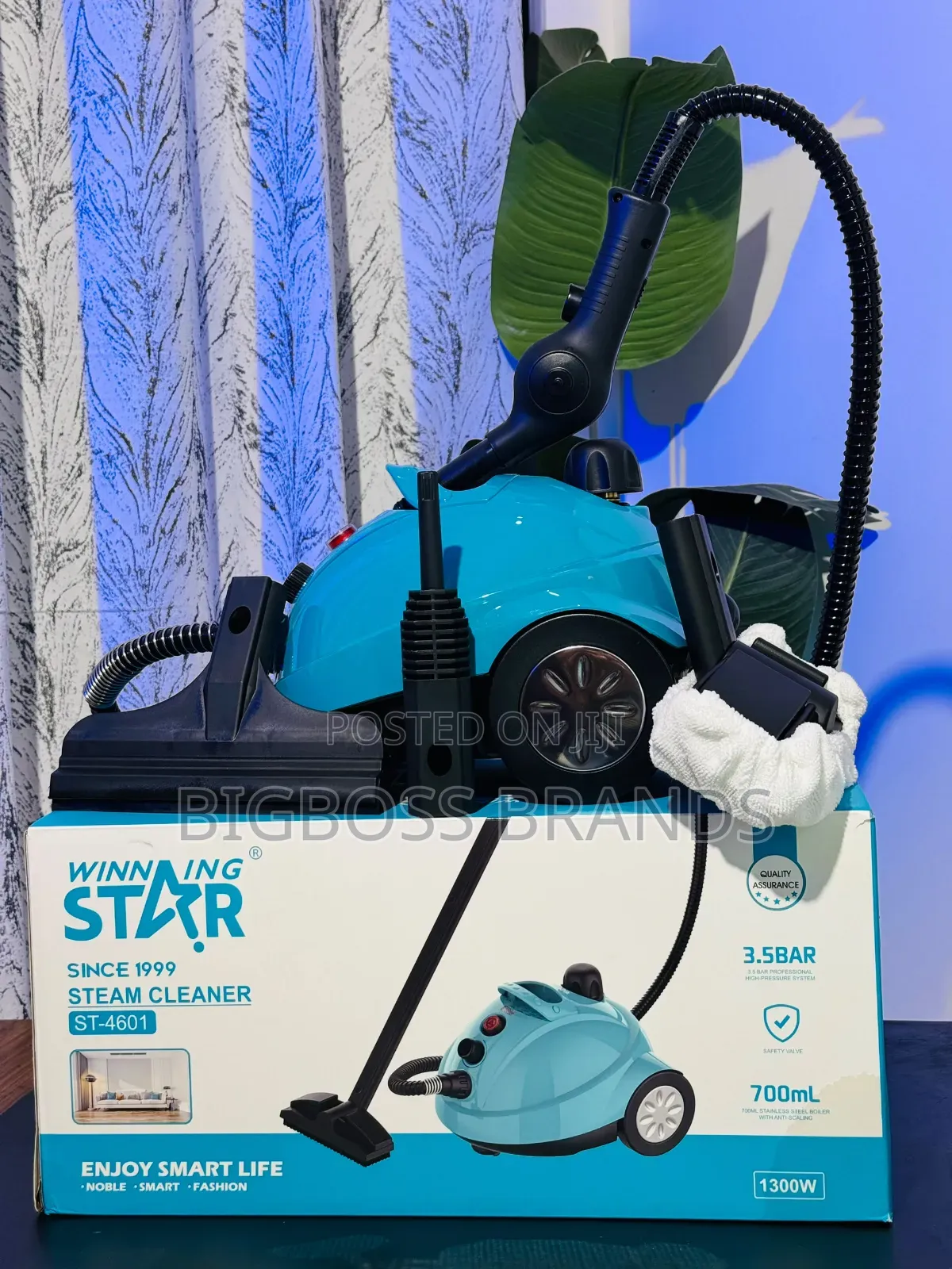 Winning Star Steam Cleaner 1300watts 700 Mil
