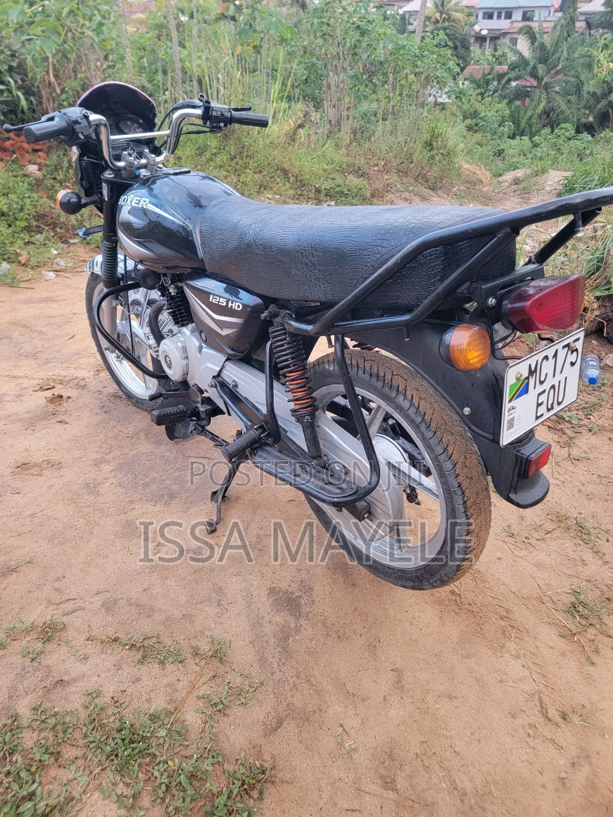 Bajaj Boxer 125 2025 Black