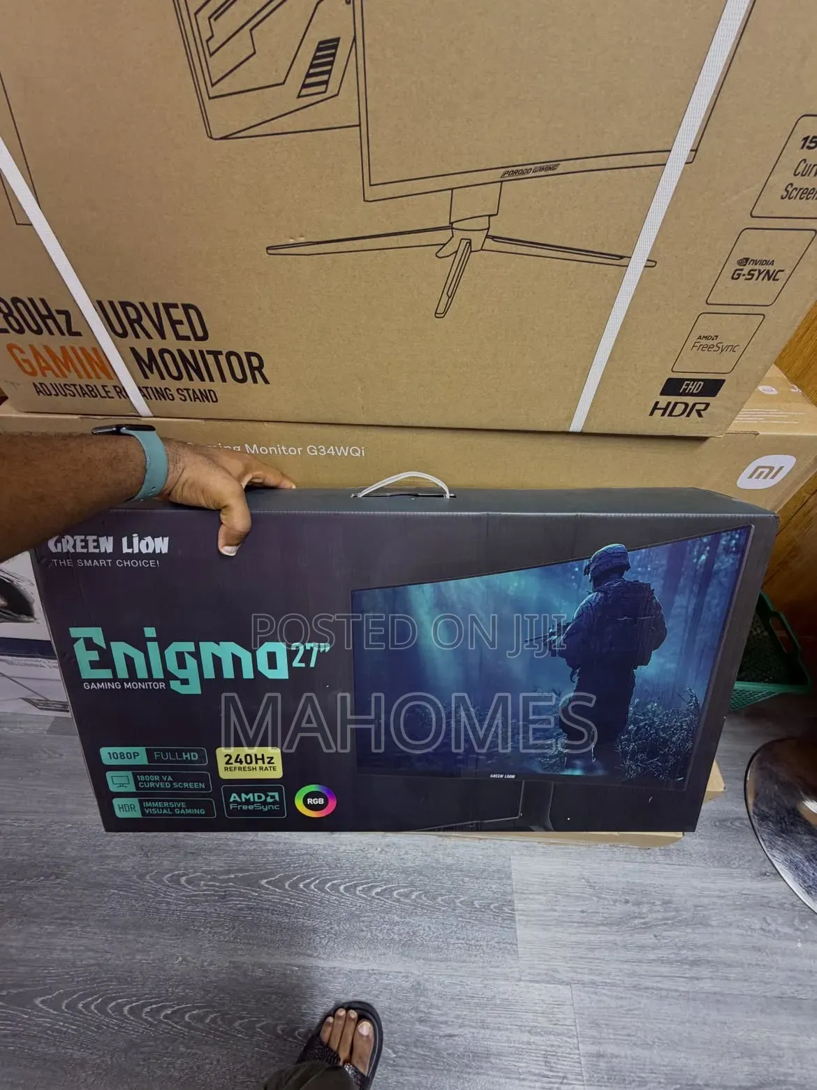 Green Lion Enigma 27" Gaming Monitor -